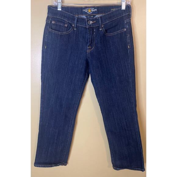 Lucky Brand Women's Sweet 'N Crop Jeans Size 6/28 - Picture 1 of 7